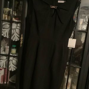 New Calvein Klein dress size 6 color Black